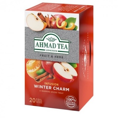 Herbata owocowa zimowa rozgrzewająca ekspresowa Ahmad Tea 40 g