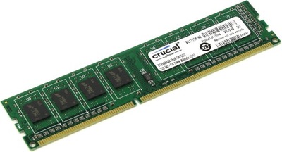 PAMIĘĆ RAM CRUCIAL 2GB DDR3 PC3-12800U 1600MHz PC