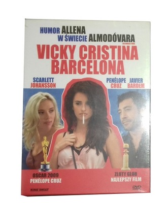 VICKY CRISTINA BARCELONA [DVD] LEKTOR PL FOLIA