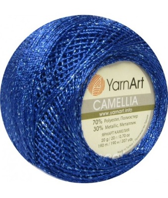 Yarn Art Camellia kordonek metalizowany 428