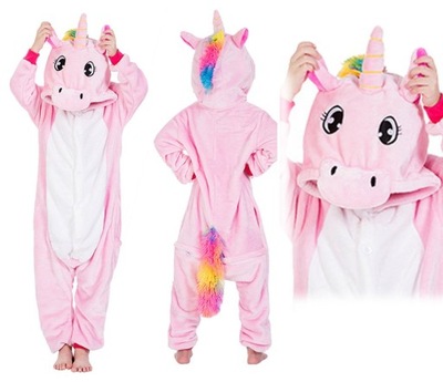 JEDNOROŻEC UNICORN PIŻAMA KIGU ONESIE 140 CH1o