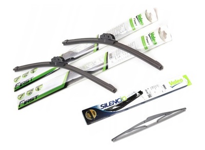 WIPER BLADES VALEO FRONT+REAR FOR JEEP CHEROKEE 2014-  