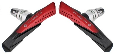 wyprz Klocki hamulcowe MTB/Treking/Cross Red/Black