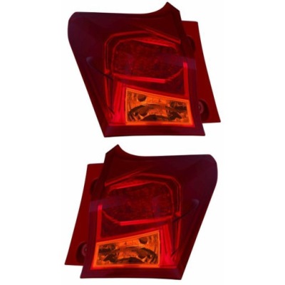 Лампи задня задні toyota auris e18 комплект depo фото №1