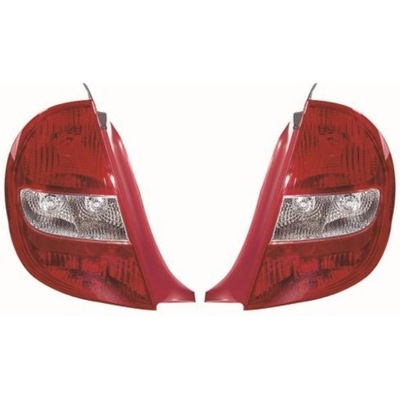 Лампы задняя задние citroen c5 i 1 '01-'04 kpl depo фото №1