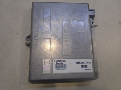 Блок управления двигателя renault 19 7700731802 фото №1