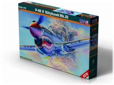 Model samolotu do sklejania D-220 P-40 K 'Kittyhawk'Mk.III