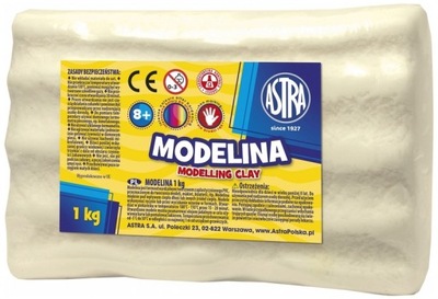 Modelina termoutwardzalna ASTRA 1kg KOLORY