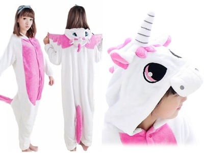 JEDNOROŻEC UNICORN PIŻAMA KIGURUM ONESIE XL