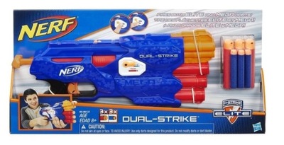 NERF N-Strike Elite Pistolet Dual-Strike Hasbro
