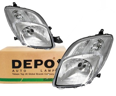 ФАРЫ ФАРЫ TOYOTA YARIS II 2 05-09 DEPO L+P