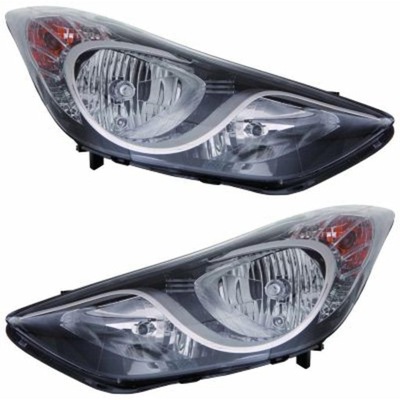 REJILLAS FAROS HYUNDAI ELANTRA 11-15 JUEGO DEPO  