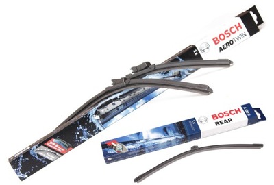 ESCOBILLAS BOSCH DELANTERO+TRASERO PARA AUDI Q2 DE 06.2016-  