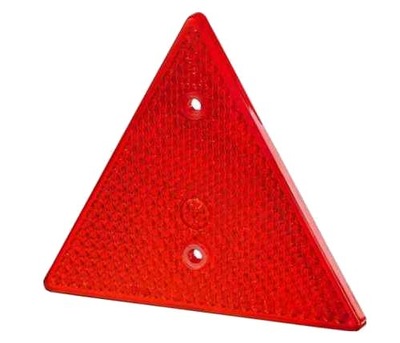 VENT WINDOW FLASHING DEFLECTOR RED FOR TRAILER  