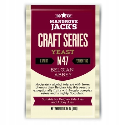 Mangrove Jack M47 BELGIAN ABBEY 10g drożdże piwo