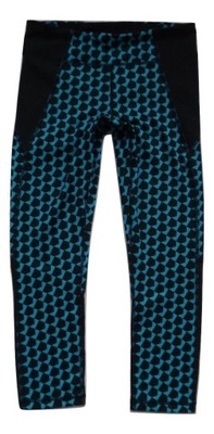 D34 UNDER ARMOUR damskie LEGGINSY 3/4 S