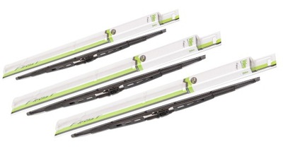 WIPER BLADES VALEO FRONT+REAR TOYOTA YARIS VERSO  