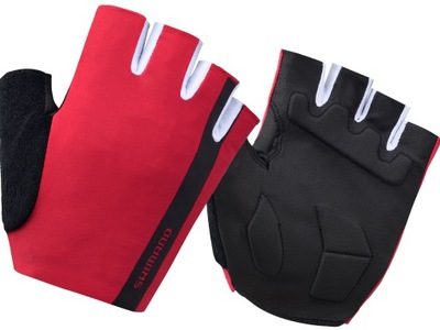 SHIMANO rękawiczki rowerowe VALUE gloves red M
