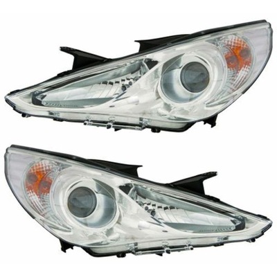 Фары hyundai sonata vi yf 09-15 kpl l+p фото №1