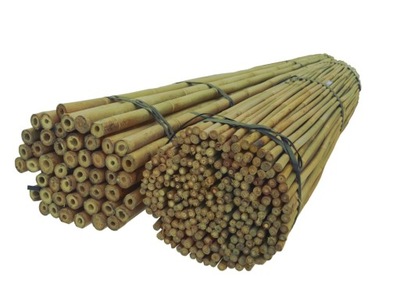 TYCZKI BAMBUSOWE 90 cm 8/10 mm /100 szt/, bambus