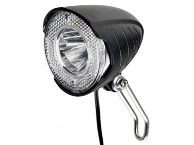 Lampka rowerowa dynamo piasta PODTRZYMANIE 15 LUX