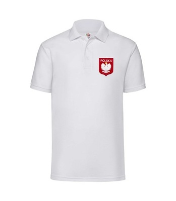 KOSZULKA MĘSKA POLO KIBICA POLSKA POLÓWKA r. 3XL