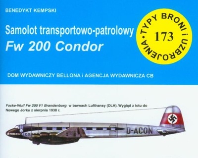 SAMOLOT TRANSPORTOWO-PATROLOWY FW 200 CONDOR 173