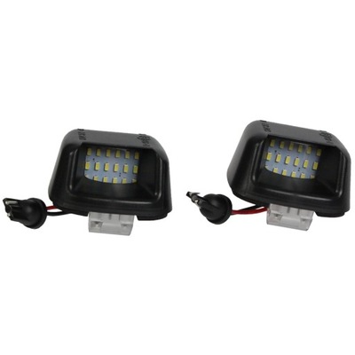 Подсветка led номерного знака do nissan navara d40 05- фото №1