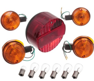 MZ ETZ SIMSON FARO PARTE TRASERA LUCES DIRECCIONALES LUCES 12V  