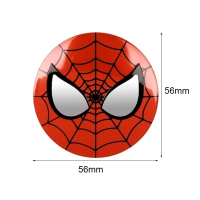 EMBLEMA AL TAPACUBOS KAPSLE TAPAS CIEGAS SPIDERMAN 3D  