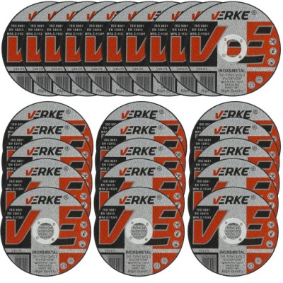 ŠTÍT PRE REZANIE KOVOV 125 x 1,2 sezóny 22 série 2 25PCS VERKE