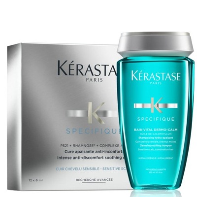 KERASTASE DERMO CALM KĄPIEL VITAL 250 AMPULKI