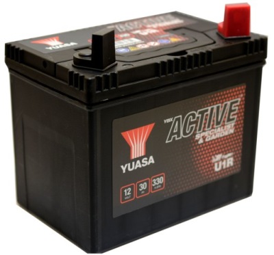 Акумулятор do kosiarki yuasa u1r garden p+ 30ah 330a фото №1