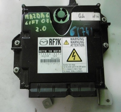 Mazda 6 lift 2,0cdti бортовой компьютер rf7k18881r фото №1