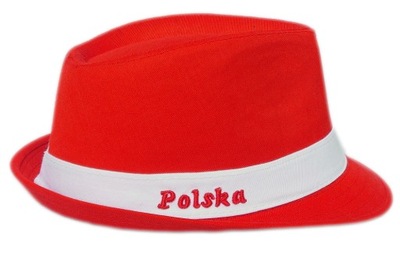 POLSKA czapka kibica kapelusz Jackson HAFT r. 58cm