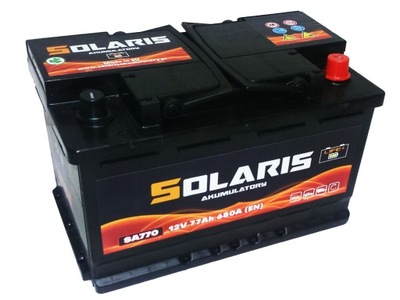 АКУМУЛЯТОР SOLARIS 77AH 680A SA 770