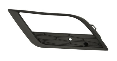 Seat leon 12-20 решётка радиатора рамка противотуманной фары левая фото №1