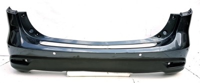 Mazda 5 ii 10- бампер задня молдинг хром оригінал фото №1