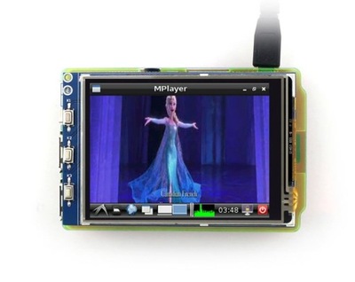 LCD TFT 3.2" (B) EKRAN DOTYKOWY Raspberry Pi