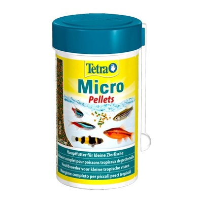 Tetra Micro Pellets 100ml - pokarm drobny wybarwia