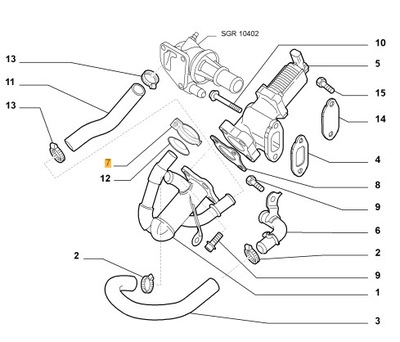 472 457 472 457 ХОМУТ ТРУБЫ WYDECH.CITROEN JUMPER 02-