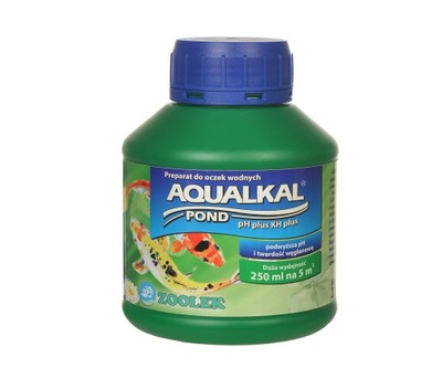 Zoolek AQUALKAL POND 250ml - podwyższa PH i KH