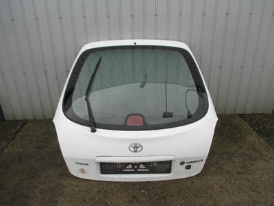 Toyota corolla e115d liftback 99-02 кришка багажника з скло фото №1