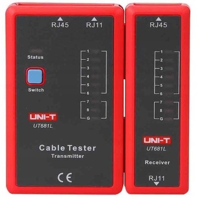 Tester kabli sieciowych RJ11 RJ45 LAN UNI-T UT681L internetowych internetu