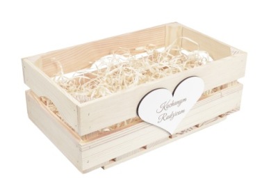 PODZIĘKOWANIE DLA RODZICÓW DREWNIANA SKRZYNKA ŚLUB