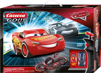 Tor Carrera GO!!! Disney Auta Cars Speed Challenge