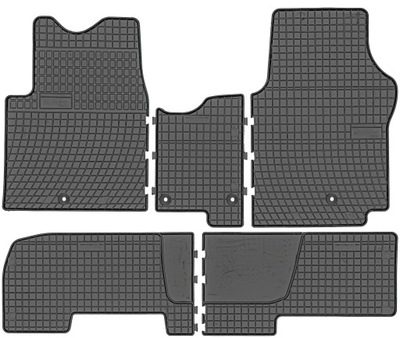 ALFOMBRILLAS GOMA NISSAN PRIMASTAR 06-/OPEL VIVARO 01-14/RENAULT TRAFFIC 01-1  