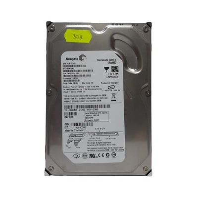 Seagate 160Gb SATA ST3160812AS FW3.ADH 308