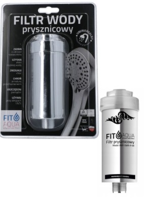 SPRCHOVÝ FILTER Fit Aqua AWF-SWR-P CHROME Striebro