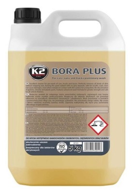 K2 BORA PLUS СИЛЬНЫЙ ЖИДКОСТЬ DO МЫТЬЯ WSTĘPNEGO 5L